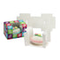 White - Egg Insert - (1/4 lb) 3-5/8 x 2-3/8 x 2-3/8"