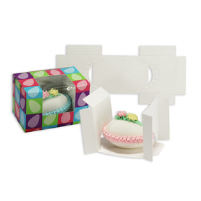 White - Egg Insert - (1/4 lb) 3-5/8 x 2-3/8 x 2-3/8"