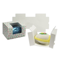 White - Egg Insert - (1 lb) 5-1/2 x 4 x 3-1/2"