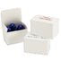 White - Egg Mold Candy Box - (1/4 lb) 3-5/8 x 2-3/8 x 2-3/8"