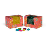 Coral Eggs - with Window - Egg Mold Candy Box - (1/2 lb) 4-5/8 x 3-1/8 x 3-1/8"