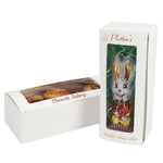 White Window - Bunny Mold Candy Box - 8 x 3-1/4 x 2-1/2"