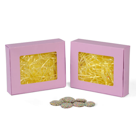 Lavender Window - Bunny Mold Candy Box - 6 x 5 x 1-1/2"