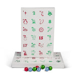 Foil Holiday Prints - Advent Calendar - 10-7/8 x 7-1/8 x 1"