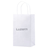White Kraft - Shopping Bag - 5-1/2 x 3-1/4 x 8-3/8"