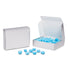 Silver Foil - Die Cut Candy Box - (1/4 lb) 4-9/16 x 3-9/16 x 1-1/4"
