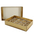 Gold Foil Deep Base - Candy Box Base - (1/2 lb Deep) 7 x 4-3/8 x 1-5/8"