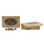 Gold Window - Candy Box Lid - (1 lb) 9-5/8 x 6-1/8 x 1-1/8"