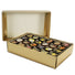 Gold Foil 2 Layer Base - Candy Box Base - (1 lb x 2 Layers) 9-3/8 x 6 x 2"