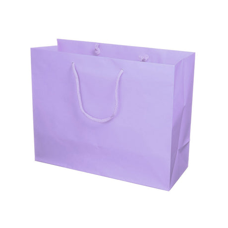 Matte Lavender - Matte Euro Tote - 10 x 4 x 8"