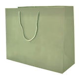 Matte Metallic Sage - Matte Euro Tote - 20 x 6 x 16"