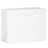 Matte White - Matte Euro Tote - 13 x 5 x 10"
