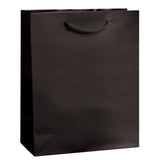 Matte Black - Matte Euro Tote - 8 x 4 x 10"