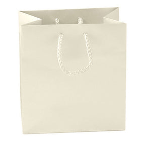 Matte Cream - Matte Euro Tote - 6-1/2 x 3-1/2 x 6-1/2"