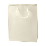 Matte Cream - Matte Euro Tote - 8 x 4 x 10"