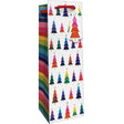 Rainbow Trees - Wine Bag - 4-1/2 x 4-1/2 x 14"
