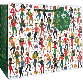 Holiday Party - Gift Bag - 12-1/2 x 5 x 10"