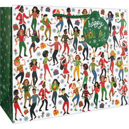 Holiday Party - Gift Bag - 12-1/2 x 5 x 10"