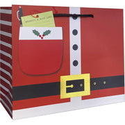 Santa's List - Gift Bag - 12-1/2 x 5 x 10"