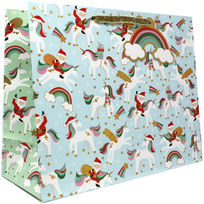Merry Unicorns - Gift Bag - 12-1/2 x 5 x 10"