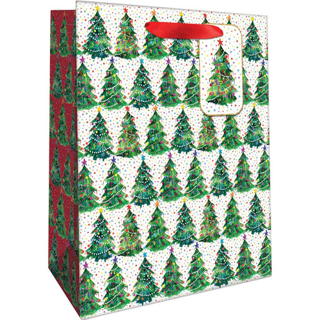 Christmas Trees - Gift Bag - 10 x 5 x 12-1/2"