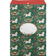 Rocking Horse Noel - Theme Mailing Envelope - 11 x 1/2 x 15-1/2"
