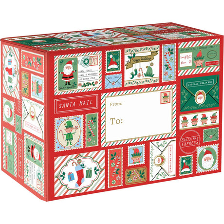 North Pole Bound - Theme Mailing Box - 12 x 6 x 9"