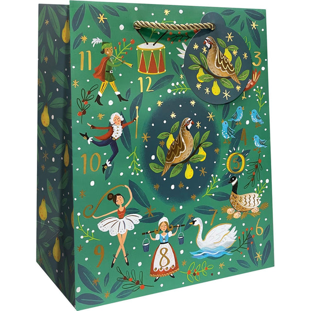 12 Days - Gift Bag - 8 x 4 x 10"