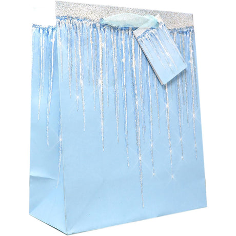 Icicle - Gift Bag - 8 x 4 x 10"