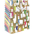 Christmas Llama - Gift Bag - 8 x 4 x 10"