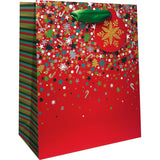 Christmas Party Red - Gift Bag - 8 x 4 x 10"