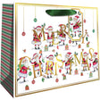 Santa Christmas - Gift Bag - 10 x 4 x 8"
