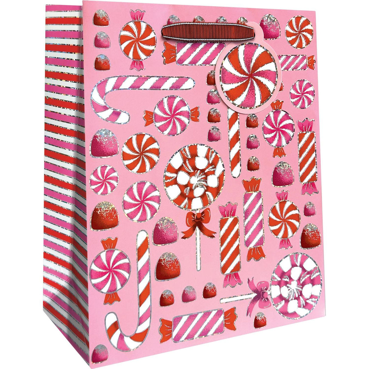 Candy Christmas - Gift Bag - 8 x 4 x 10"