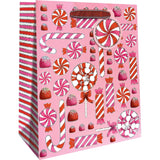 Candy Christmas - Gift Bag - 8 x 4 x 10"