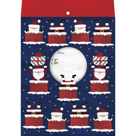 Here Comes Santa - Theme Mailing Envelope - 9 x 1/2 x 12"