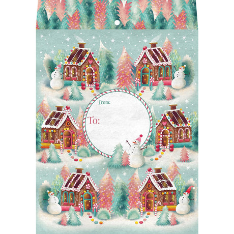 Gingerbread Dreams - Theme Mailing Envelope - 9 x 1/2 x 12"