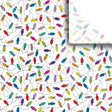 Christmas Lights White Gift Tissue — primary image
