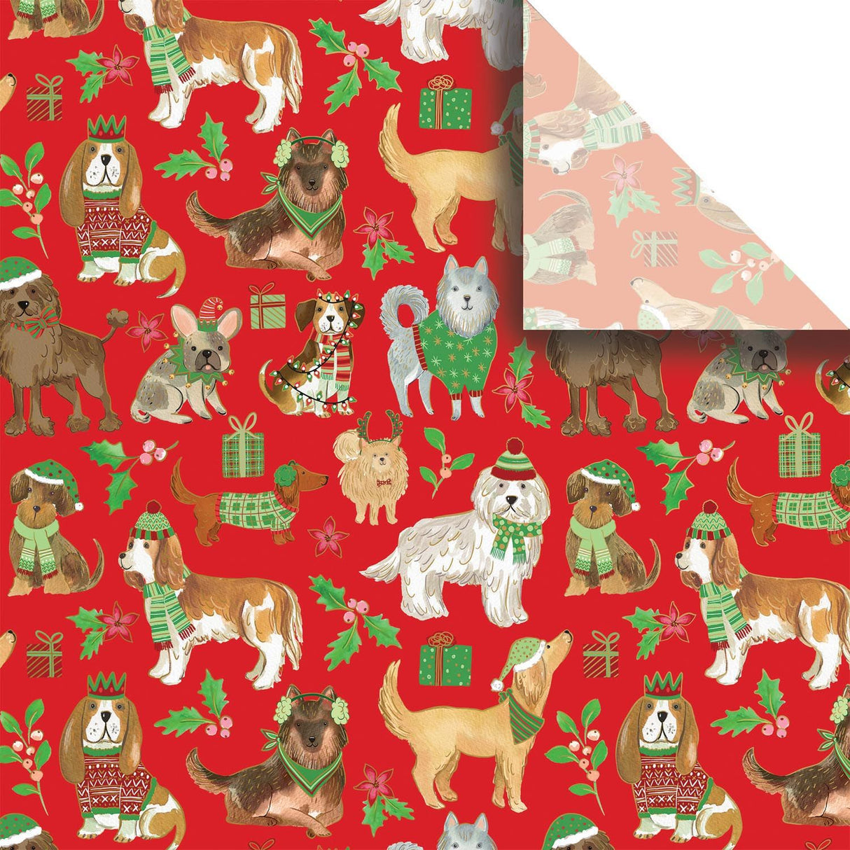 Canine Christmas - Gift Tissue - 20 x 30"