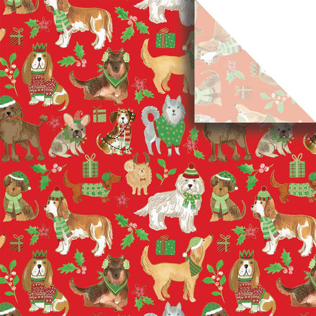 Canine Christmas - Gift Tissue - 20 x 30"