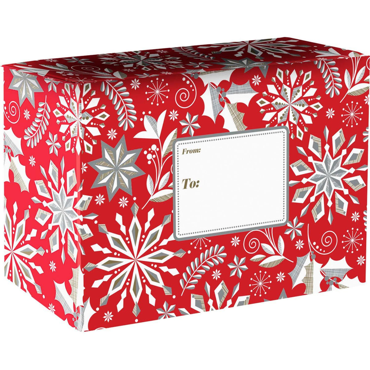 Merriment Red - Theme Mailing Box - Box & Wrap