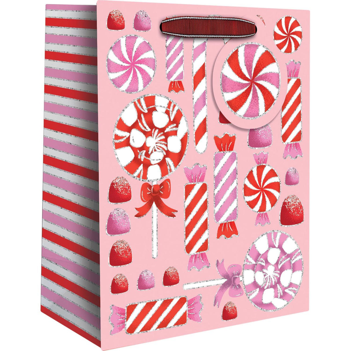 Candy Christmas - Gift Bag - 6 x 3 x 7-1/2"