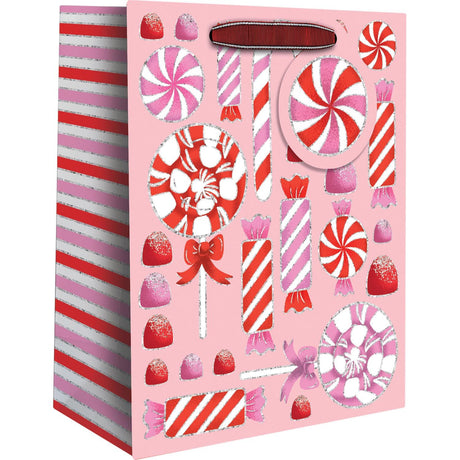 Candy Christmas - Gift Bag - 6 x 3 x 7-1/2"