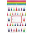 Rainbow Trees - Theme Mailing Envelope - 6 x 1/2 x 9-1/2"