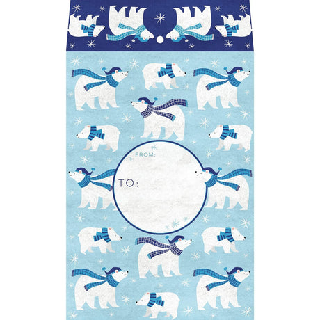 Polar Bear - Theme Mailing Envelope - 6 x 1/2 x 9-1/2"