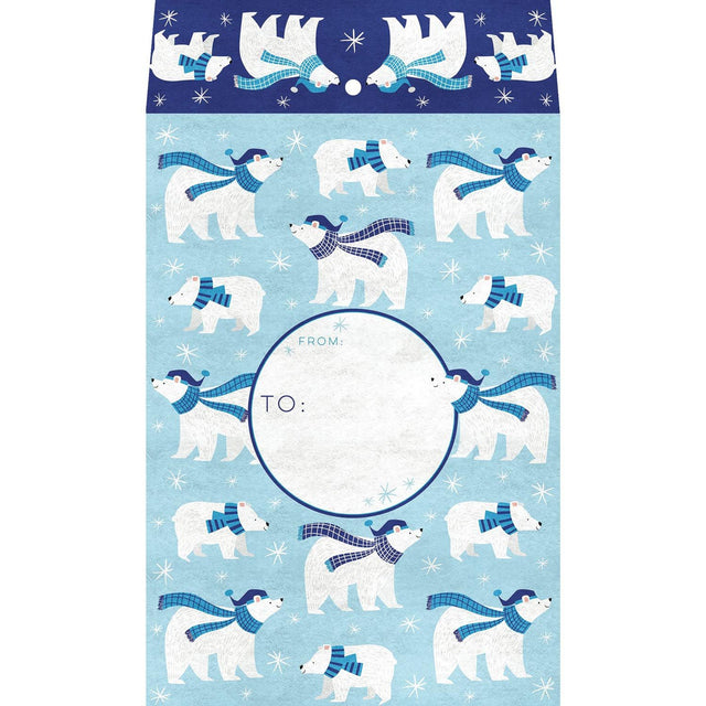 Polar Bear - Theme Mailing Envelope - 6 x 1/2 x 9-1/2"