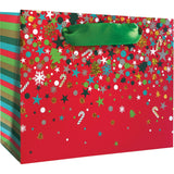 Christmas Party Red - Gift Bag - 5 x 2 x 4"