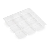 Clear - Candy Tray - (9 Pc.) 4 x 4 x 3/4"