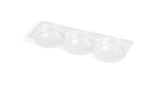 Clear - Oreo / Macaron Box - (Tray) 6-1/4 x 2 x 1/2" - Case/200