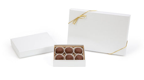 White - Set Up Candy Box - (24 Pc.) 9-1/2 x 6-3/8 x 1-3/16"