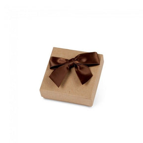 Kraft - Square Set Up Candy Box - (4 Pc.) 3-1/4 x 3-1/4 x 1-3/16" - Square